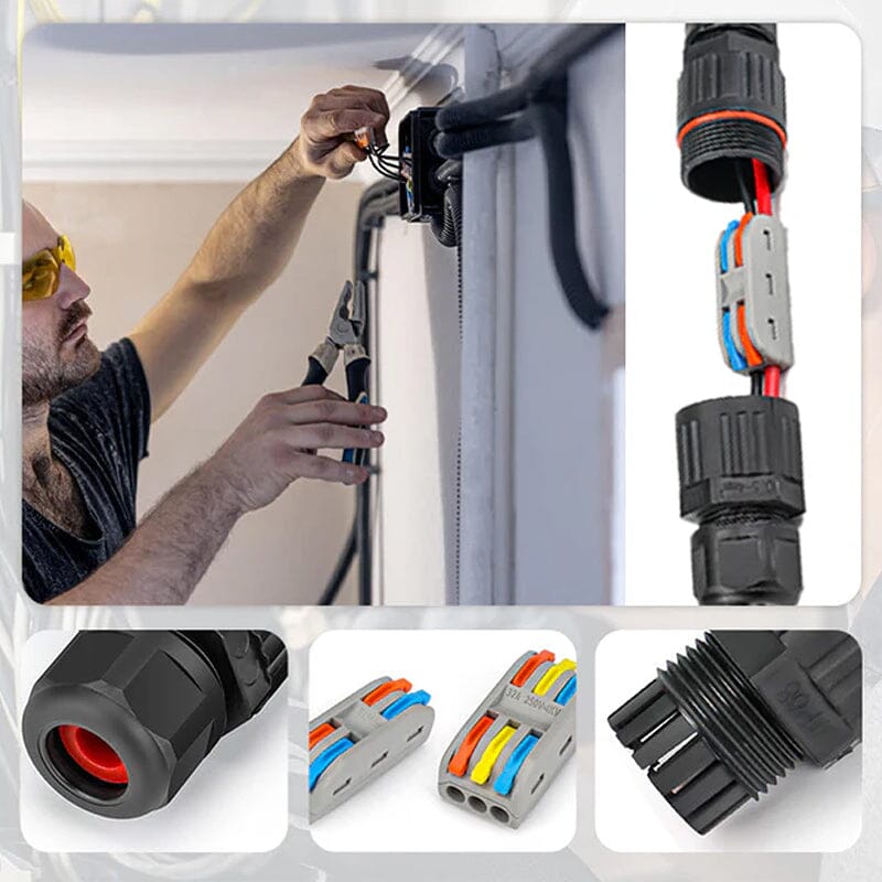 1+1 FREE | AquaShield™ | Waterproof Outdoor Electrical Wiring