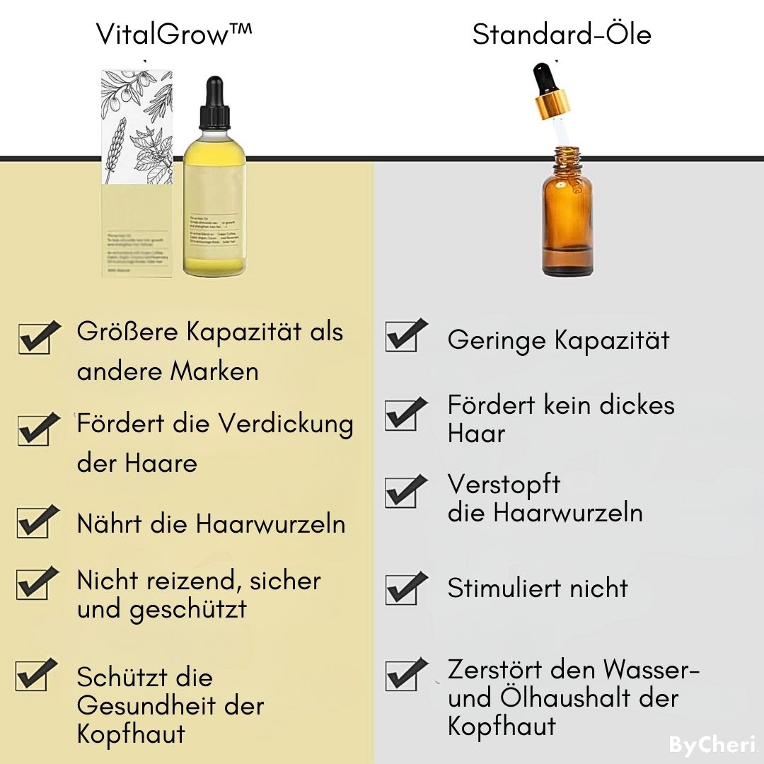 VitalGrow™ | Your Natural Oil Treatment for Hair Growth | 50% OFF