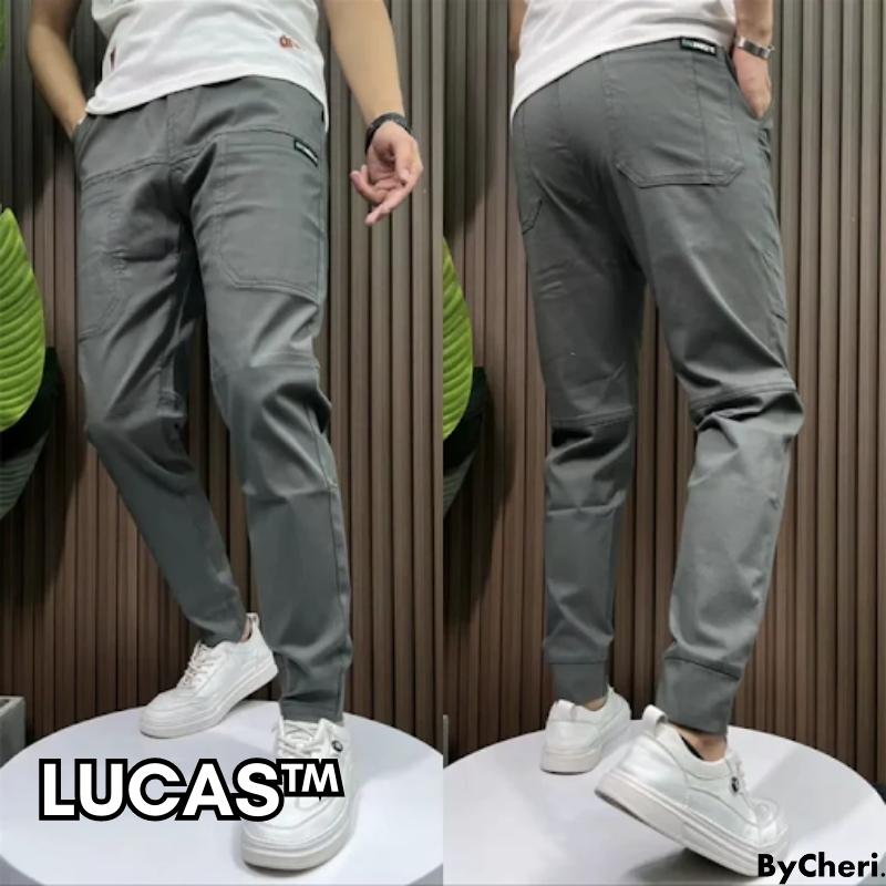 Lucas™ Stretch Cargo Jeans for Men | ByCheri