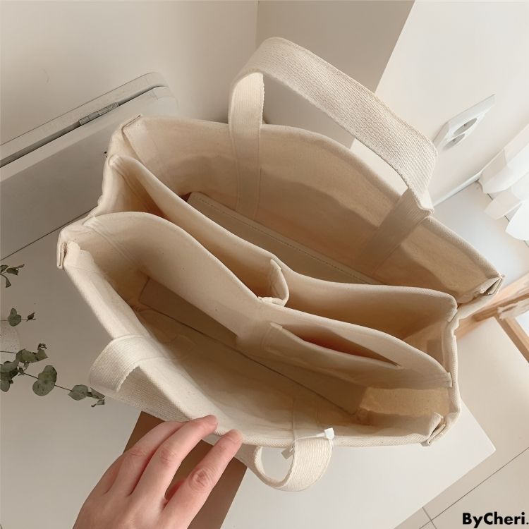 50% OFF TODAY | UrbanTote⢠| Multi-Pocket Canvas Tote Bag