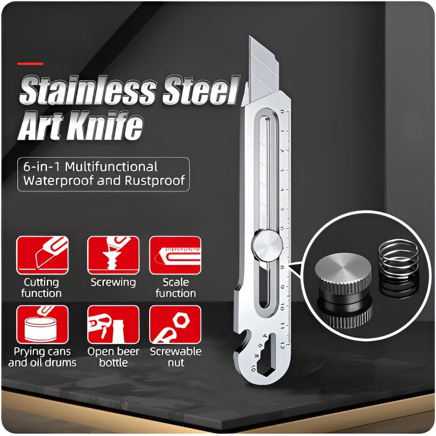 1 + 1 FREE TODAY | ToolTitan™ | All-in-One Pocket Knife for Every Task!