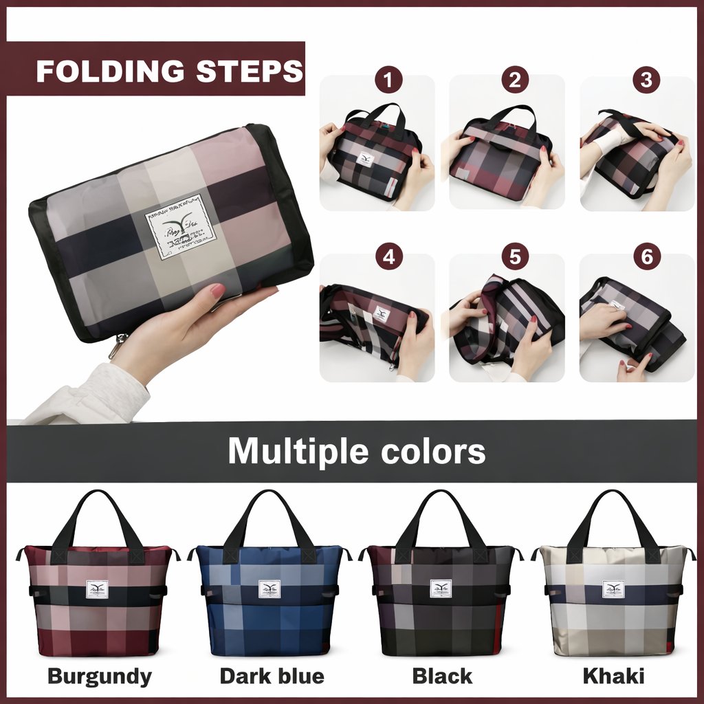 Folding steps multiple colors