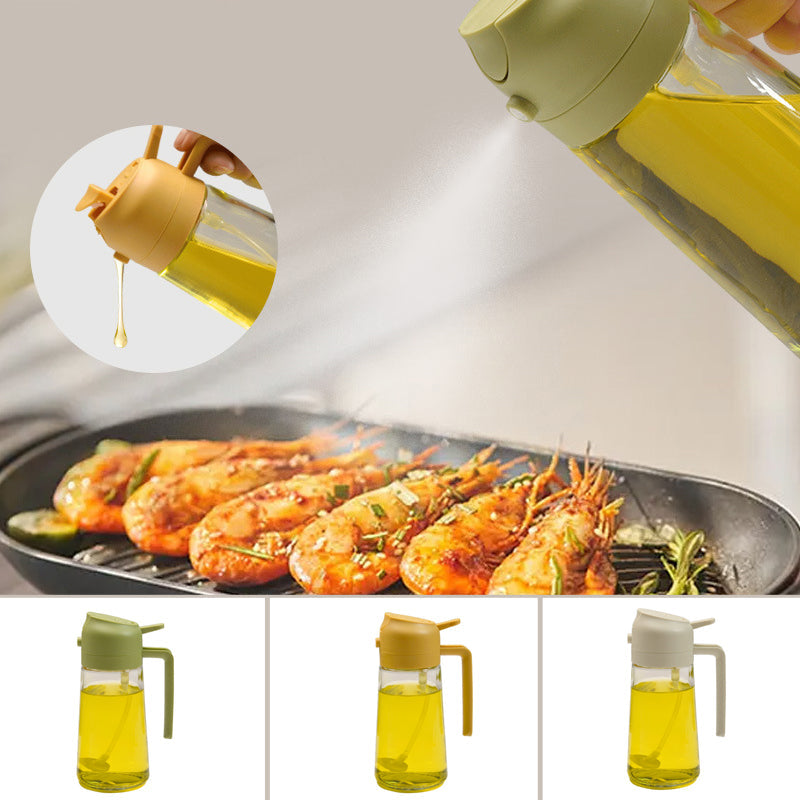 50% OFF TODAY | Splash&Drizzle⢠| 2-in-1 Oil Spray Bottle and Glass Dispenser