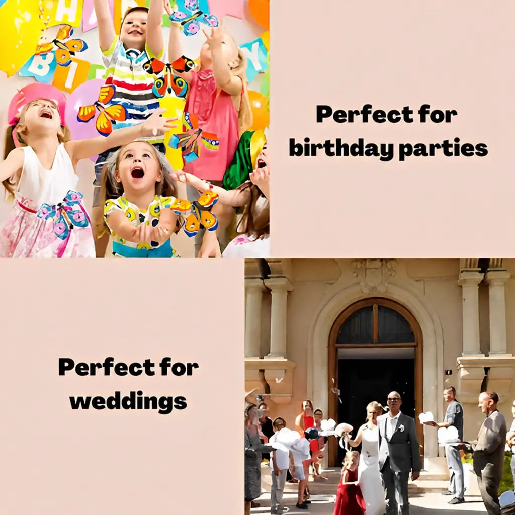 FlyButterfly™ - Perfect for birthday parties and weddings - Nestilia