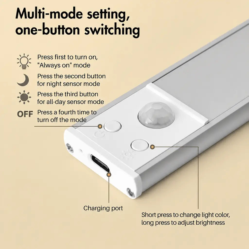 MotionSync™ multi-mode setting