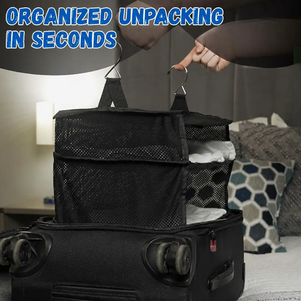 HangStorage⢠organized unpacking in seconds