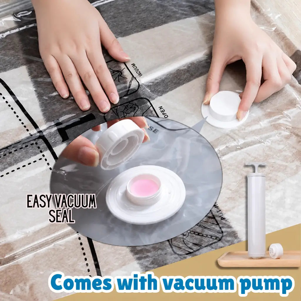 SupremeStorage⢠easy vacuum seal