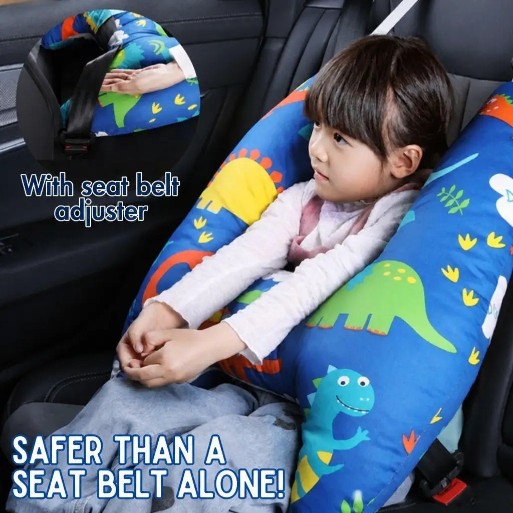TravelComfort⢠safer than a seat belt alone