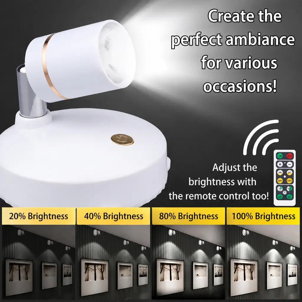 Create the perfect ambiance brightness levels