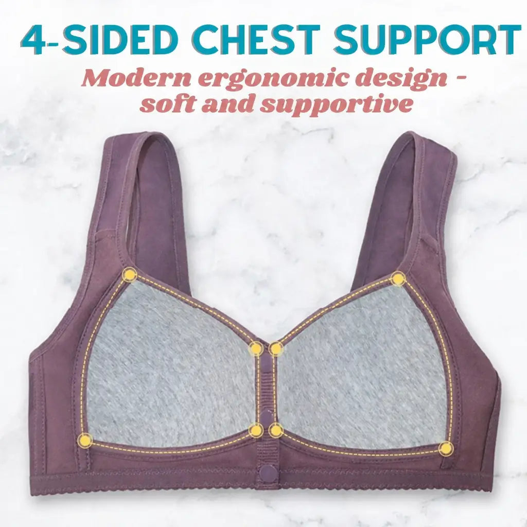4-sided chest support ergonomic design