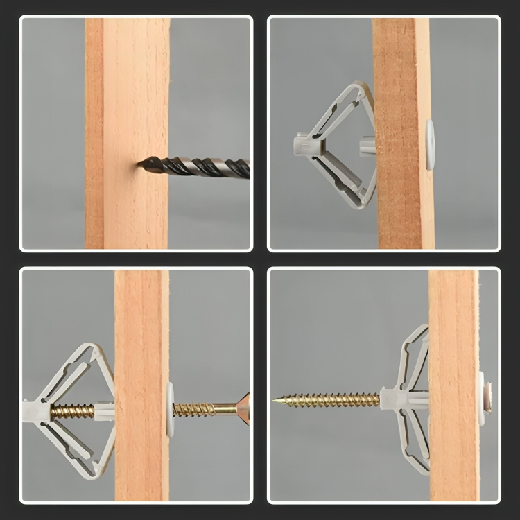 50% OFF TODAY | SecureScrew™ | Airplane/Butterfly Expansion Anchors & Countersunk Screws