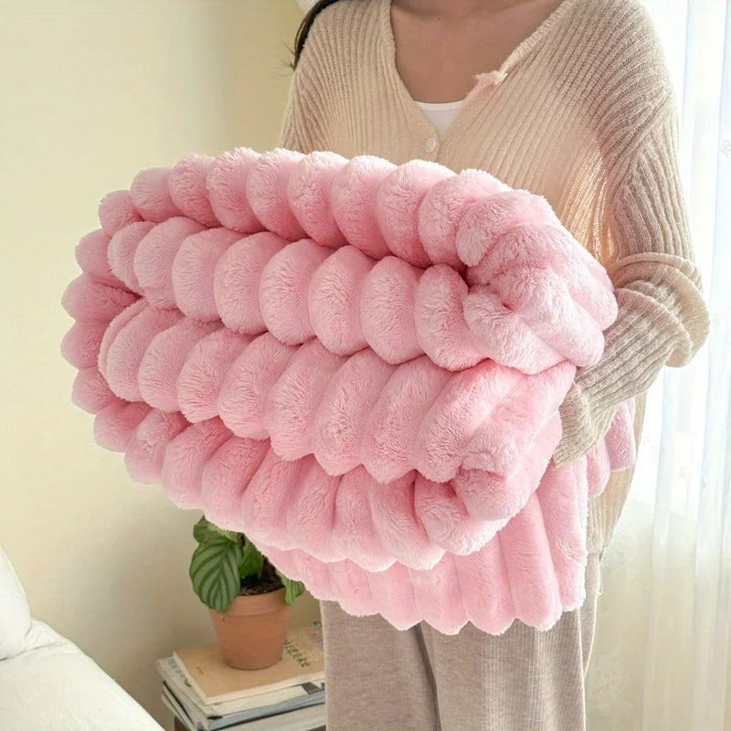 50% OFF TODAY | FluffyWrap⢠| Cozy Bed Cover Plush Blanket