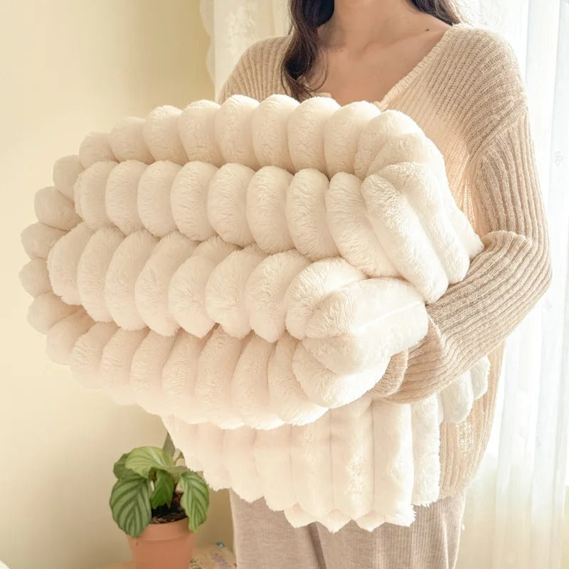 50% OFF TODAY | FluffyWrap⢠| Cozy Bed Cover Plush Blanket