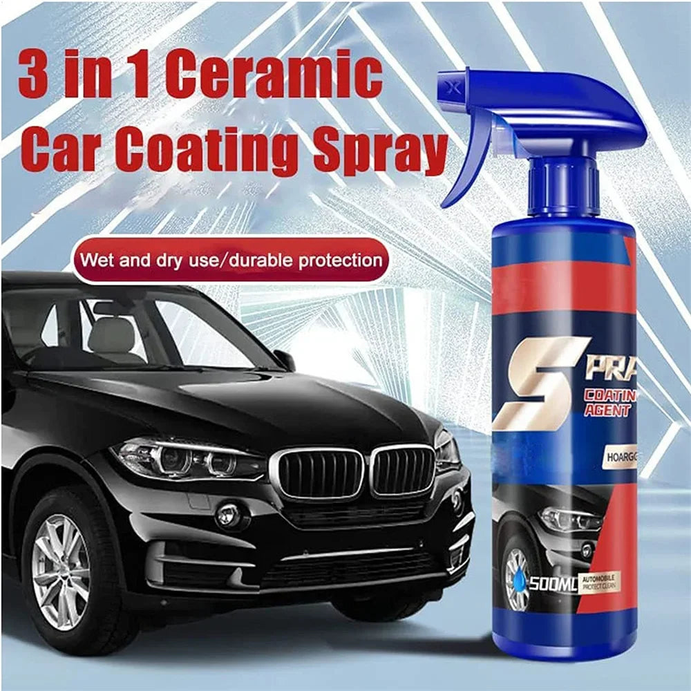 ShineArmor™ 3-in-1 Car Coating and Polishing Spray | ByCheri