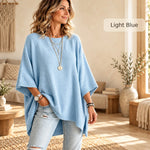 50% OFF TODAY | CozyPoncho™ - Batwing Knit Poncho