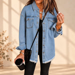 50% OFF TODAY | FrayLayer™ - Denim Shirt Jacket