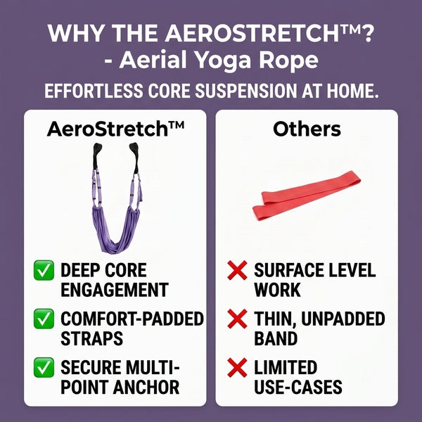 50% OFF TODAY  AeroStretch™ - Aerial Yoga Rope