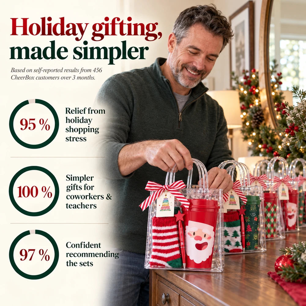 50% OFF TODAY | CheerBox™ - Holiday Gift Set