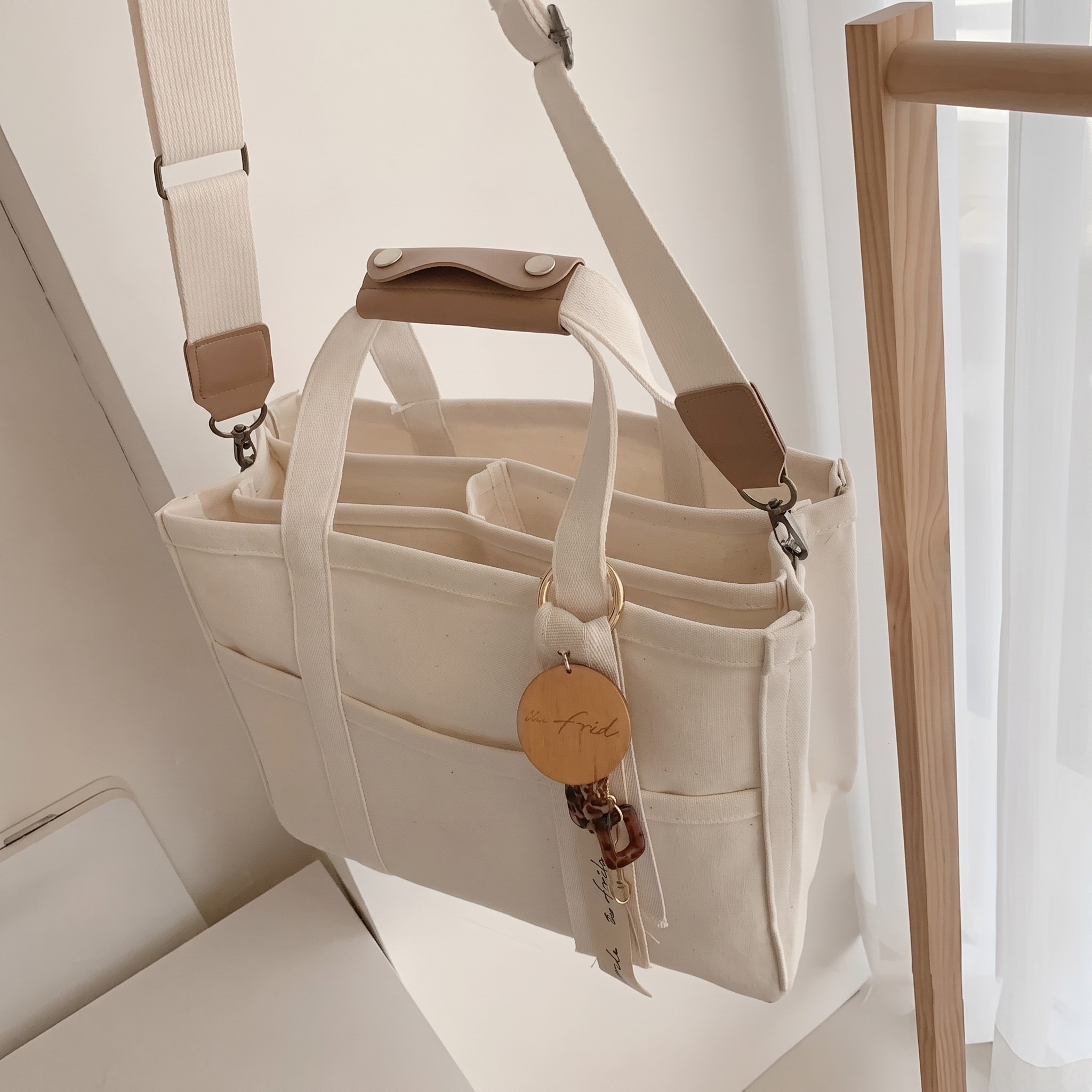 50% OFF TODAY | UrbanTote™ - Multi-pocket canvas tote bag