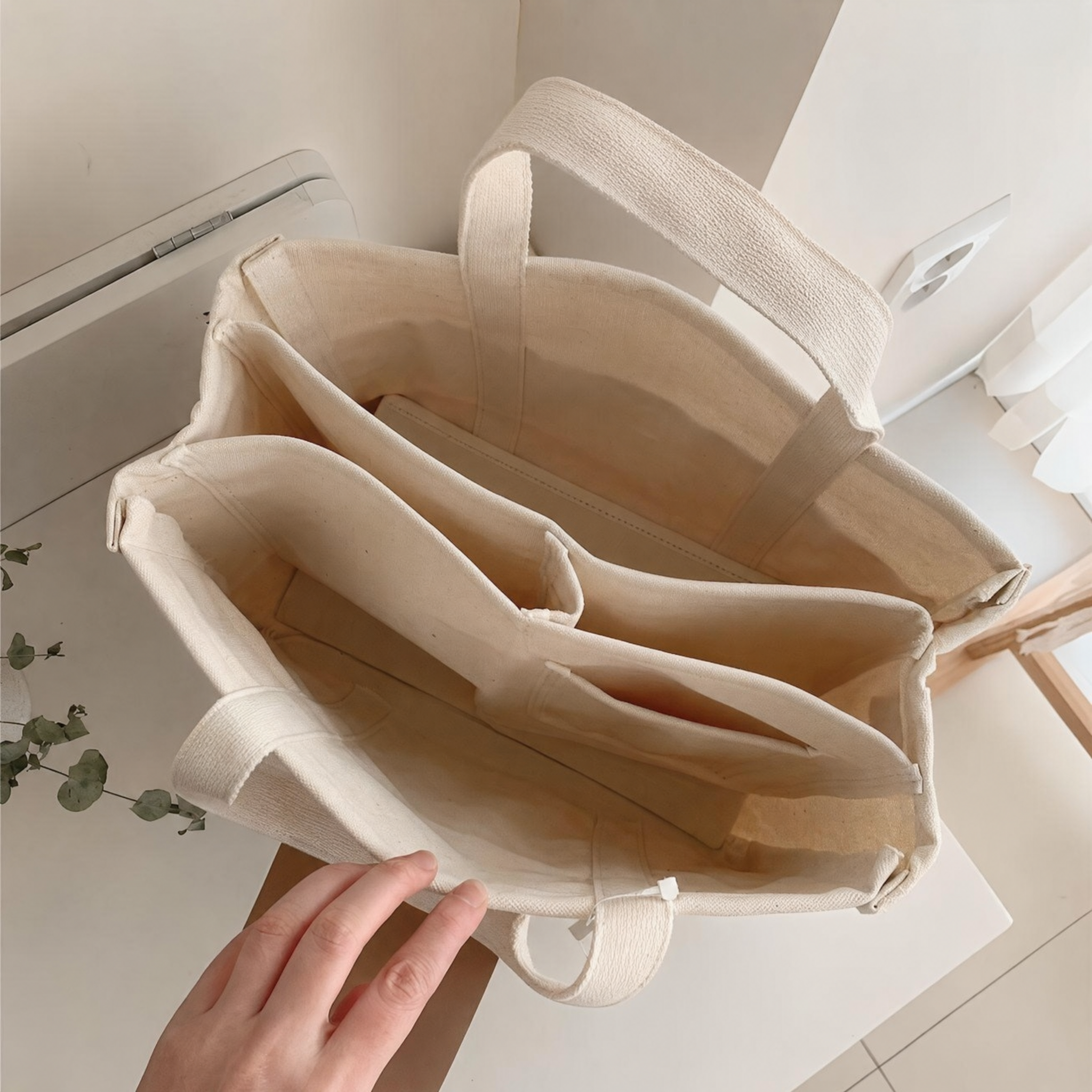 50% OFF TODAY | UrbanTote™ - Multi-pocket canvas tote bag
