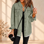 50% OFF TODAY | FrayLayer™ - Denim Shirt Jacket