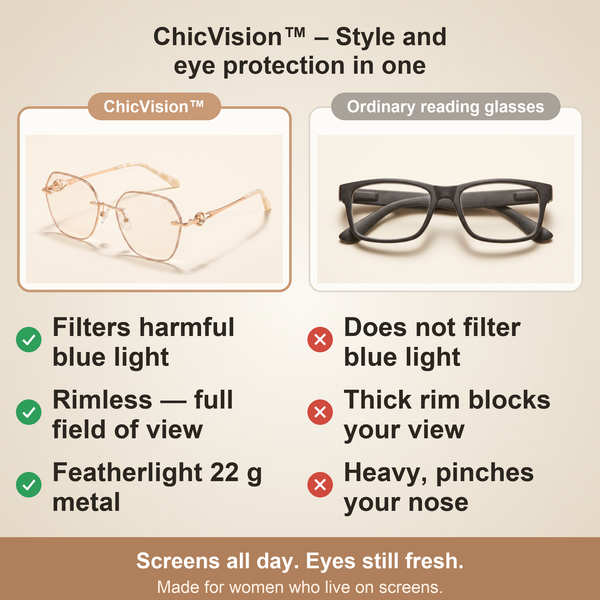 50% OFF TODAY  ChicVision™ - Eye protection with style!