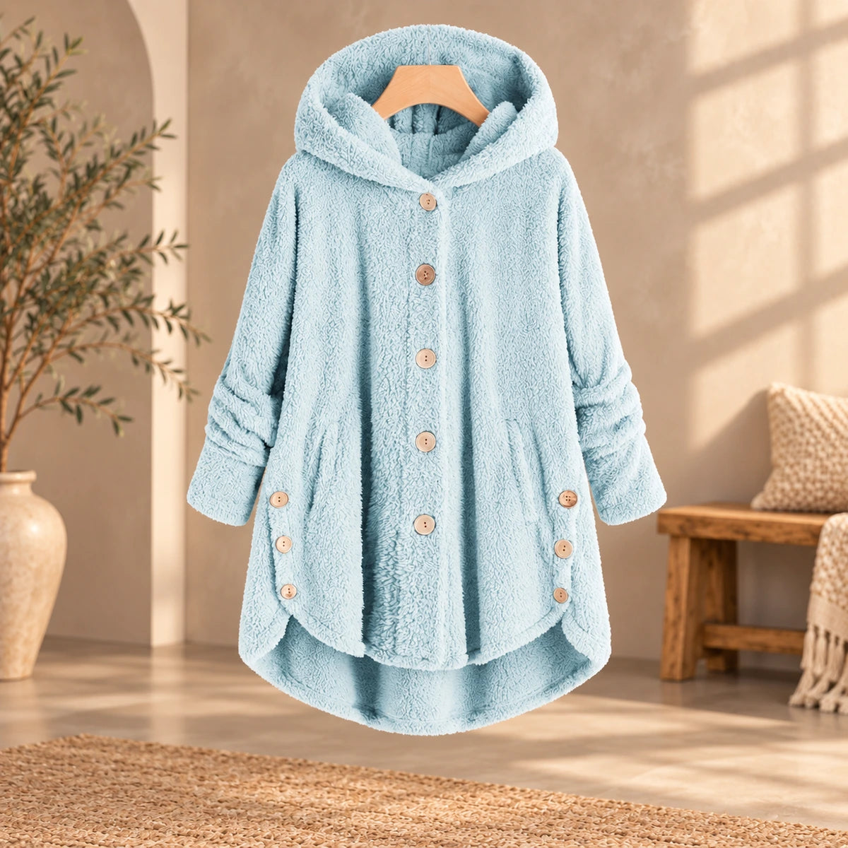 50% OFF TODAY | PlushWrap™ - Plush Winter Coat