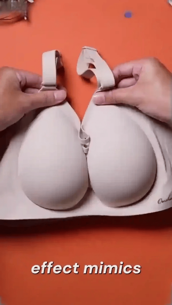 50% OFF TODAY  InvisiBoost™ - Silicone-Insert Seamless Bra