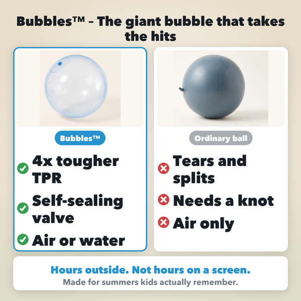 1+1 FREE TODAY  Bouncing Bubbles  The summer trend of 2026 for outdoor toys!
