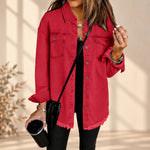 50% OFF TODAY | FrayLayer™ - Denim Shirt Jacket