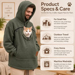 50% OFF TODAY | CarryCozy™ - Pet Carrier Hoodie