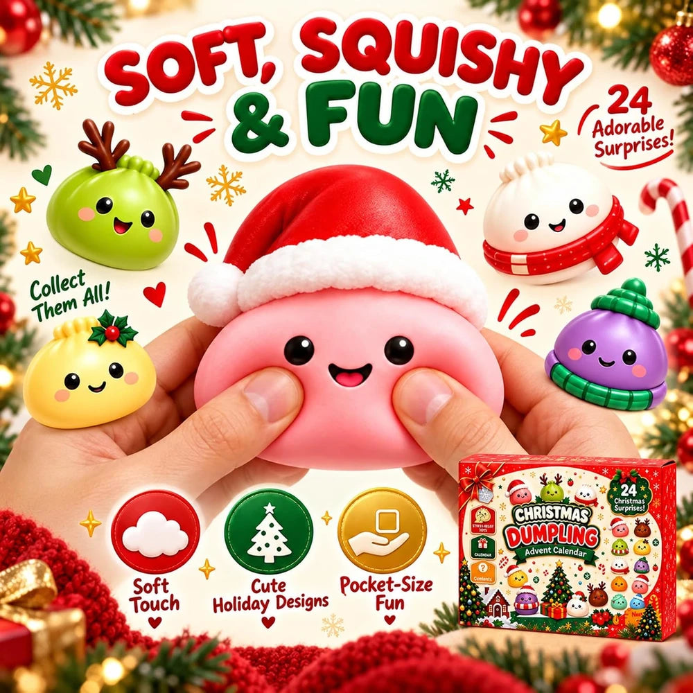 50% OFF TODAY | SquishCount™ - Christmas Squishies Advent Calendar