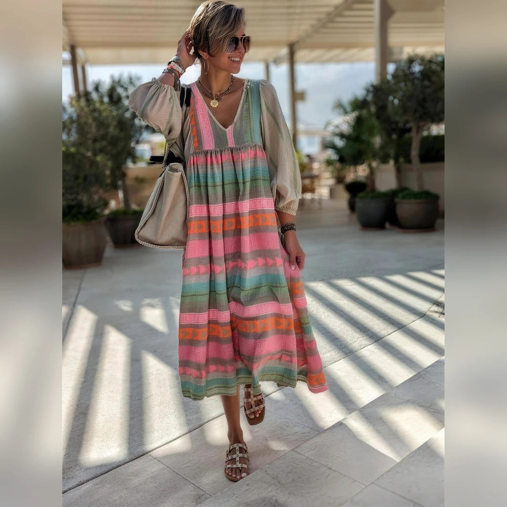 50% OFF TODAY | Odessa™ - Colorful Summer Dress