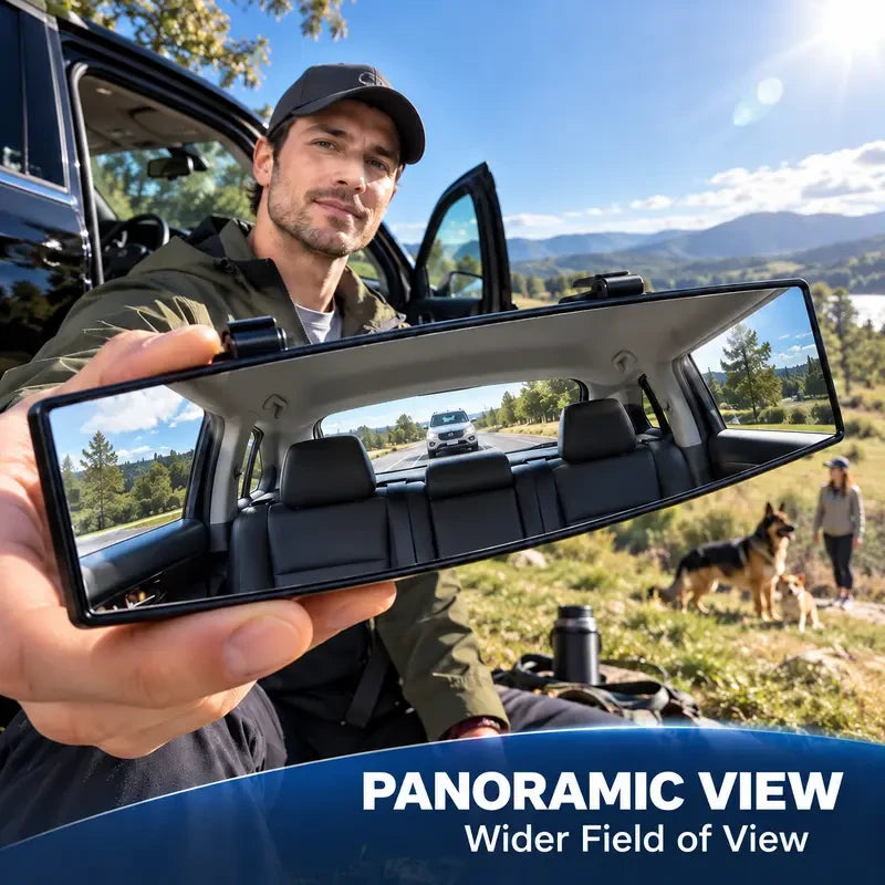 50% OFF TODAY | ClearBack™ - Panoramic Rearview Mirror