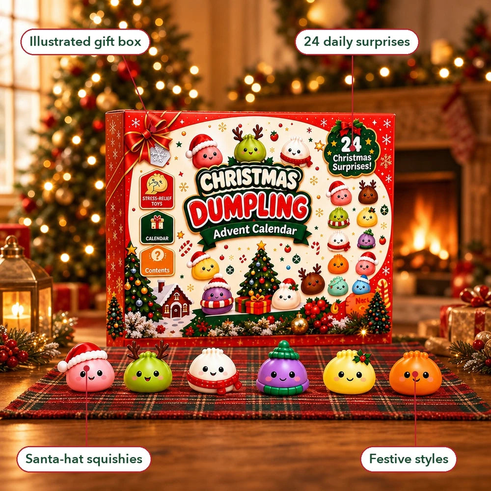 50% OFF TODAY | SquishCount™ - Christmas Squishies Advent Calendar