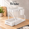 50% OFF TODAY | SinkGlide™ - 2-Tier Under-Sink Rack