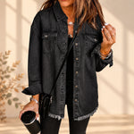 50% OFF TODAY | FrayLayer™ - Denim Shirt Jacket