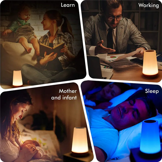 13 Color Changing Night Light  Dimmable Lamp