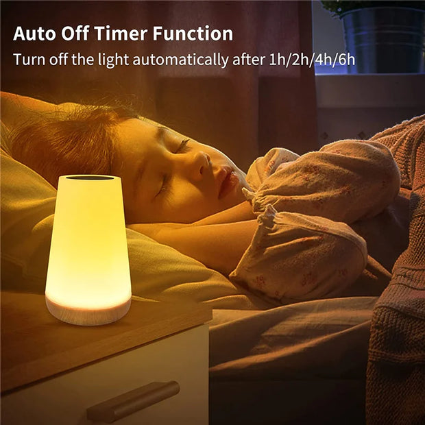 13 Color Changing Night Light  Dimmable Lamp