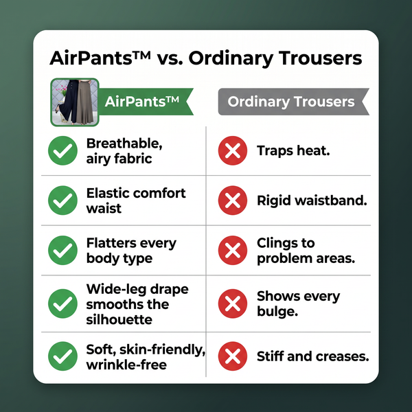 50% OFF TODAY  AirPants™ - Wide Leg Pants