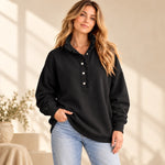50% OFF TODAY | HenleyEase™ - Oversized Ruffle Sweatshirt