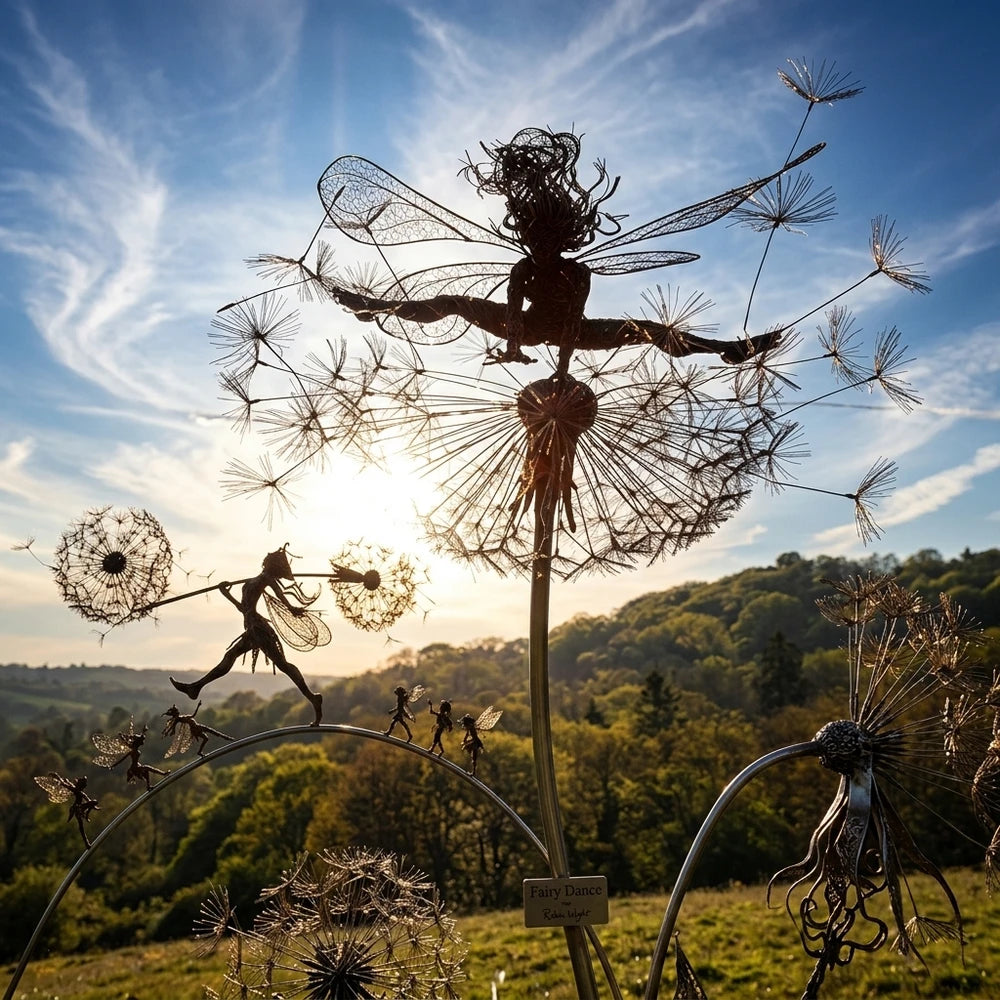 50% OFF TODAY | DancingFairy™ - Dancing Fairy Statue Steel Garden