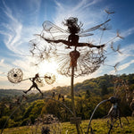 50% OFF TODAY | DancingFairy™ - Dancing Fairy Statue Steel Garden
