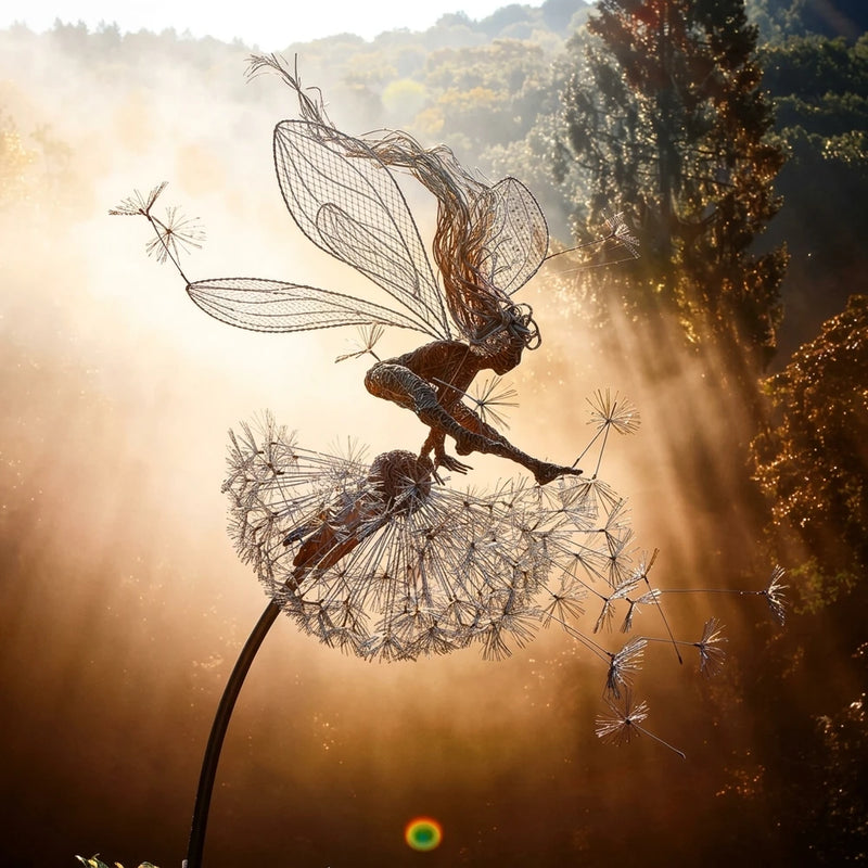 50% OFF TODAY | DancingFairy™ - Dancing Fairy Statue Steel Garden
