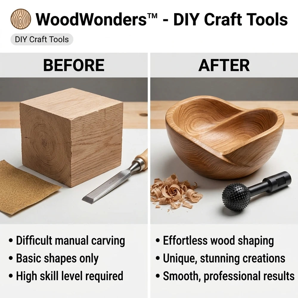 50% OFF TODAY | WoodWonders™ - DIY Craft Tools