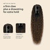 50% OFF TODAY | ClipCurls™ - Curly Hair Extensions with Ponytail