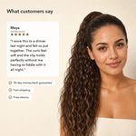50% OFF TODAY | ClipCurls™ - Curly Hair Extensions with Ponytail