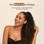 50% OFF TODAY | ClipCurls™ - Curly Hair Extensions with Ponytail