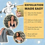 1+1 FREE TODAY | ScrubGlow™ - Antibacterial Exfoliating Shower Cloth