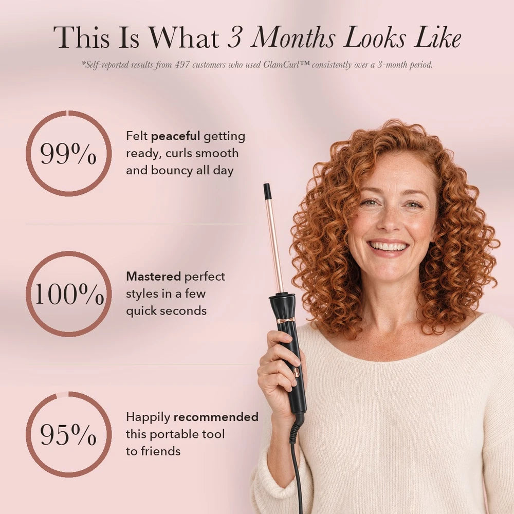 50% OFF TODAY | GlamCurl™ - Beautiful curls that stay smooth all day!